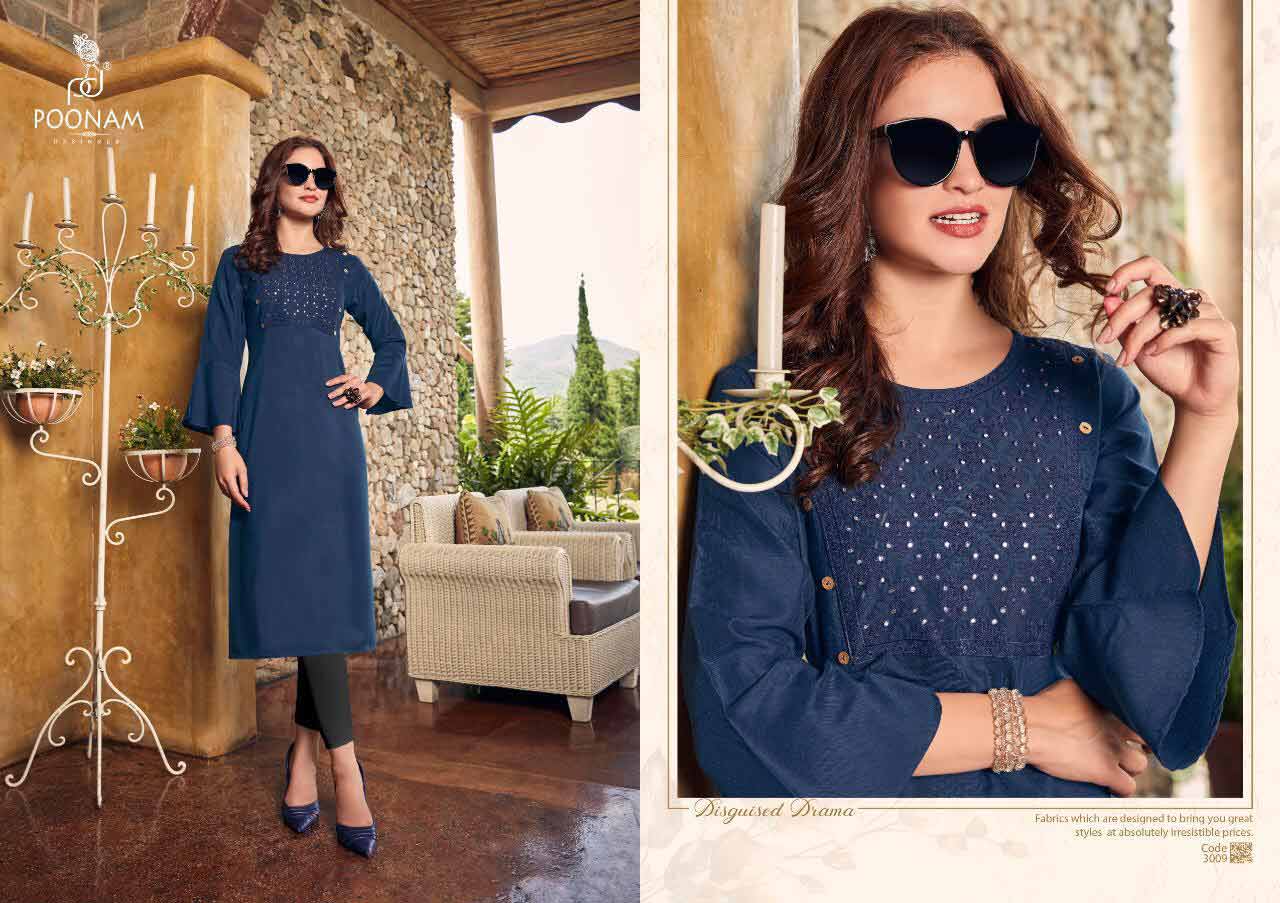 Poonam Designer Asiana Vol-3 Kurti Sets Poonam Designer Asiana Vol-3 Kurti Sets